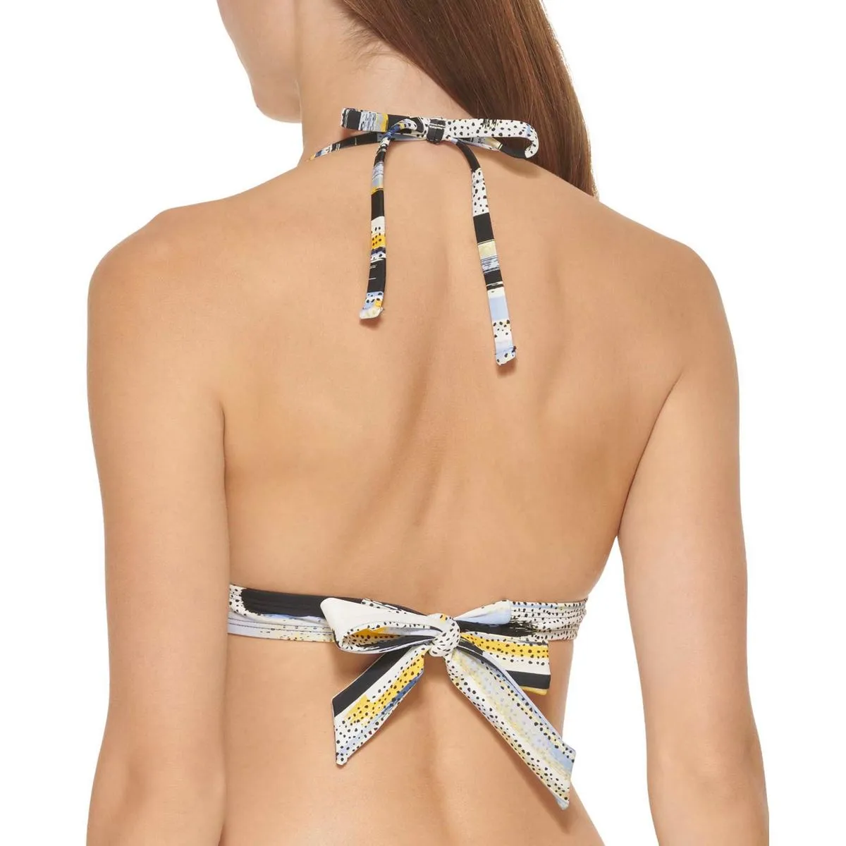 Womens Printed Removable Padding Bikini Swim top