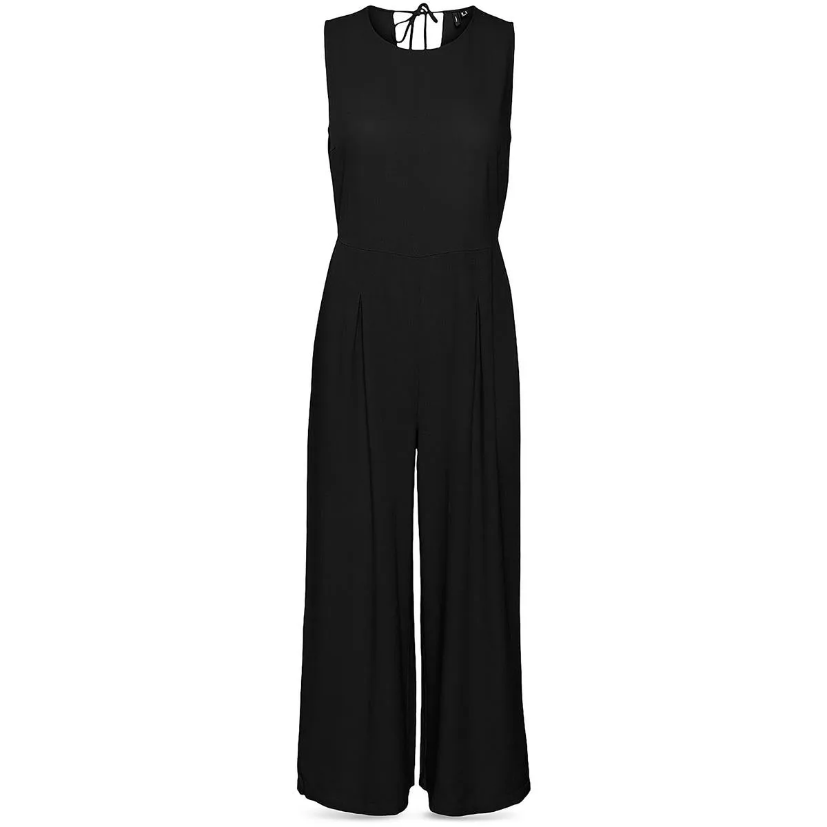 Womens Sleeveless Culotte Jumpsuit