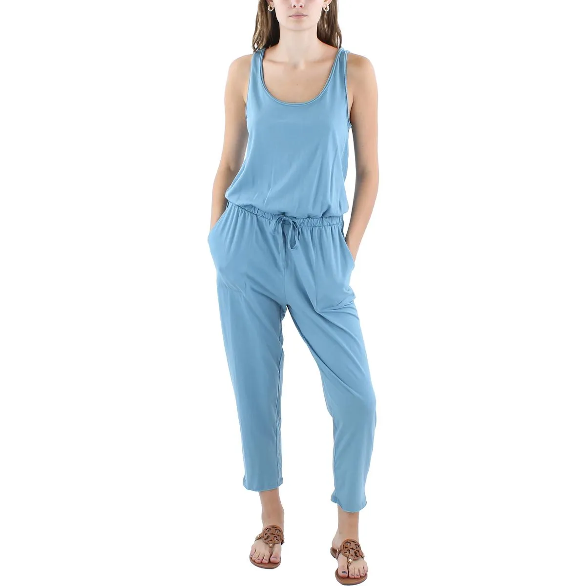 Womens Solid Jumpsuit