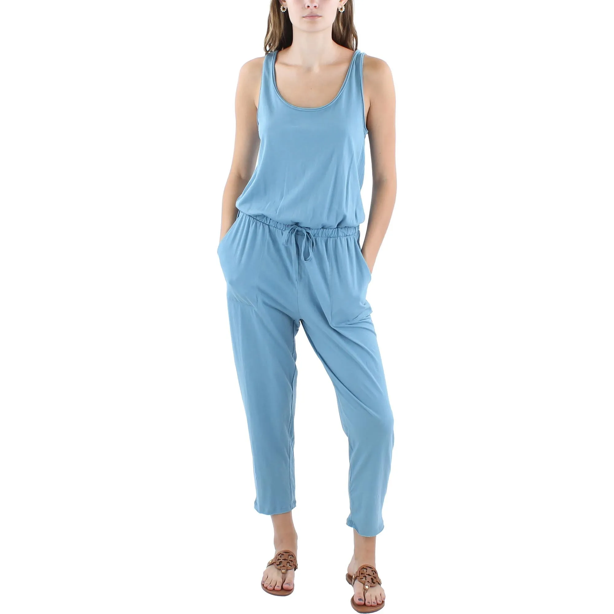 Womens Solid Jumpsuit